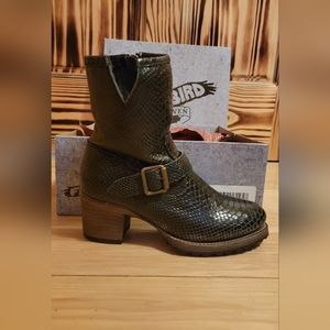 Freebird Carlito - Black Snake - Size 7 - NWT